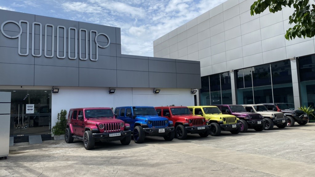 HCM: Đại lý Jeep Vietnam Automobiles